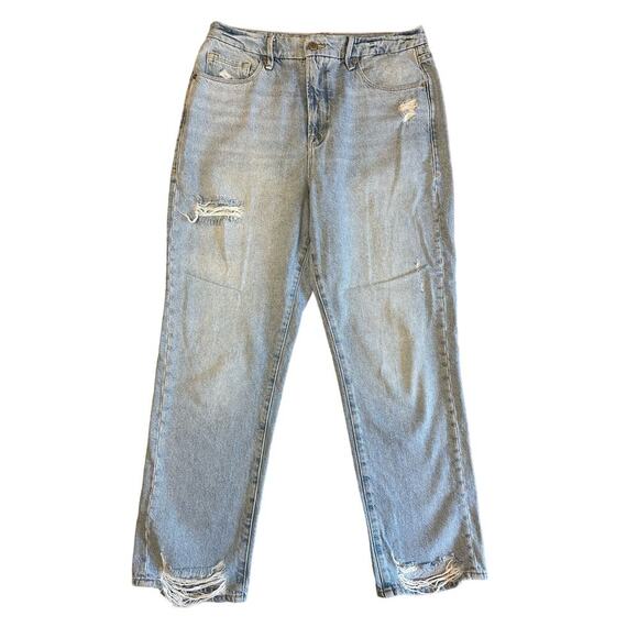 Good American Good Boy Straight Leg Jeans - Picture 1 of 6